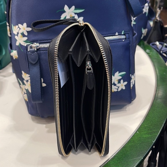 Kate Spade Chelsea Nylon Large Continental Wallet
Color: Black 
NWT - Picture 15 of 16